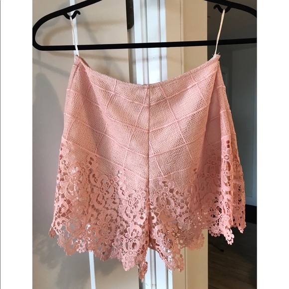 Pink lace 2 piece - Picture 3 of 4